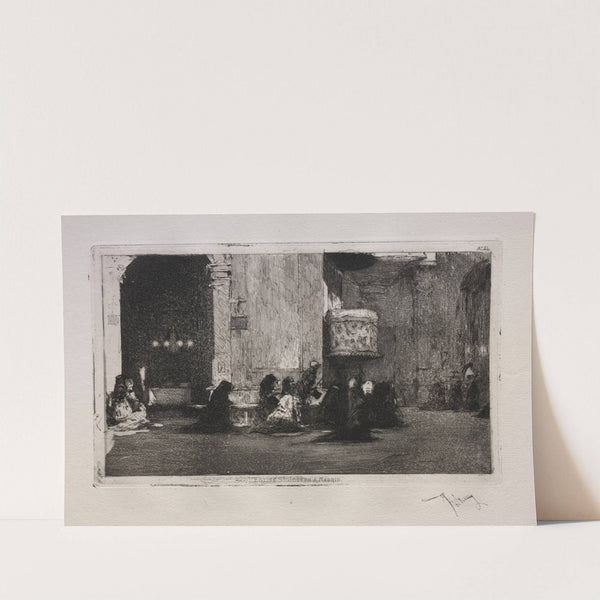 Saint Joseph Church, Madrid (c. 1860–70) by Mariano Fortuny Marsal