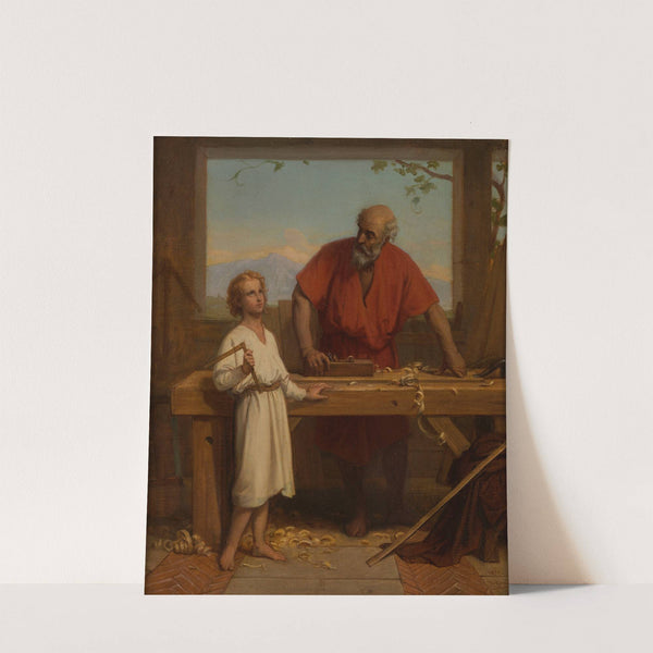 Saint Joseph et l’Enfant (1870) by Jules Richomme