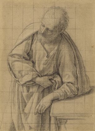 Saint Joseph Leaning on a Table