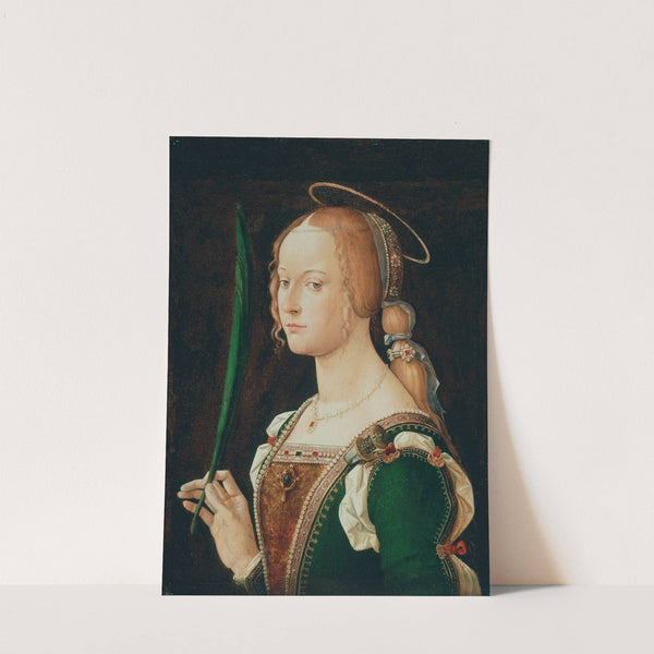 Saint Justina of Padua (1490s) by Bartolomeo Montagna