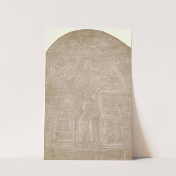 Saint Leonard and Four Episodes from His Life by Francesco di Paolo da Montereale