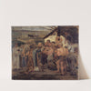 Saint Livinus in Flanders (study) by Gustave Vanaise