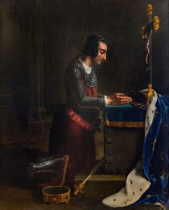 Saint Louis en prière