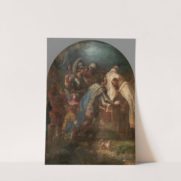 Saint Louis IX, King of France, Receives Pierre de Corbie by Lucas Franchoys the Younger