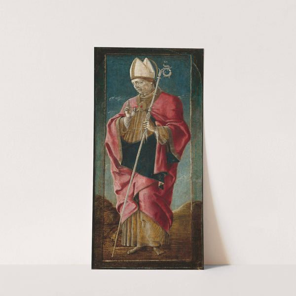 Saint Louis of Toulouse (c. 1470) by Cosmè Tura