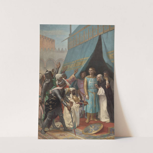 Saint Louis prisonnier en Palestine (1874-1877) by Alexandre Cabanel