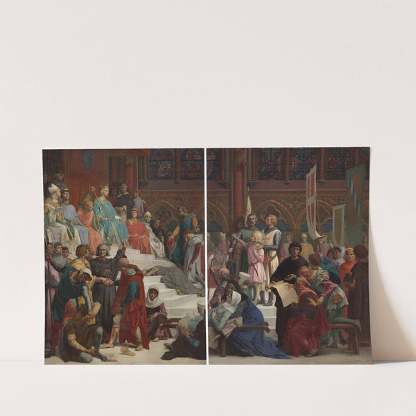 Saint Louis rendant la justice (1874-1877) by Alexandre Cabanel