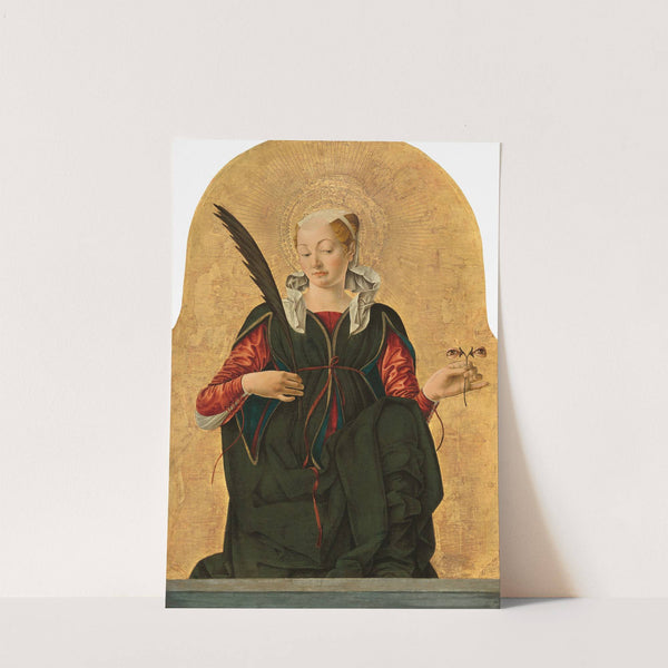 Saint Lucy (c. 1473) by Francesco del Cossa
