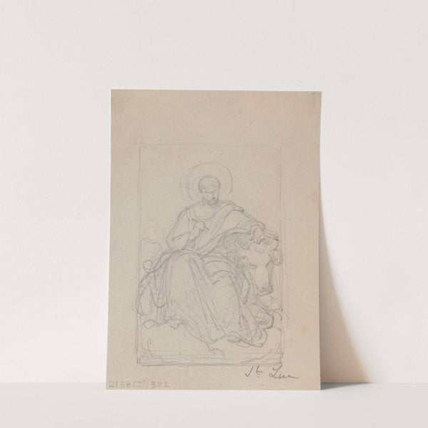 Saint Luke by Nicaise De Keyser