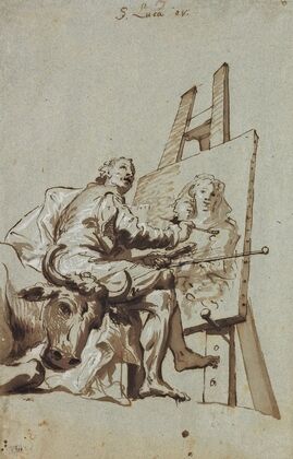 Saint Luke Painting the Virgin