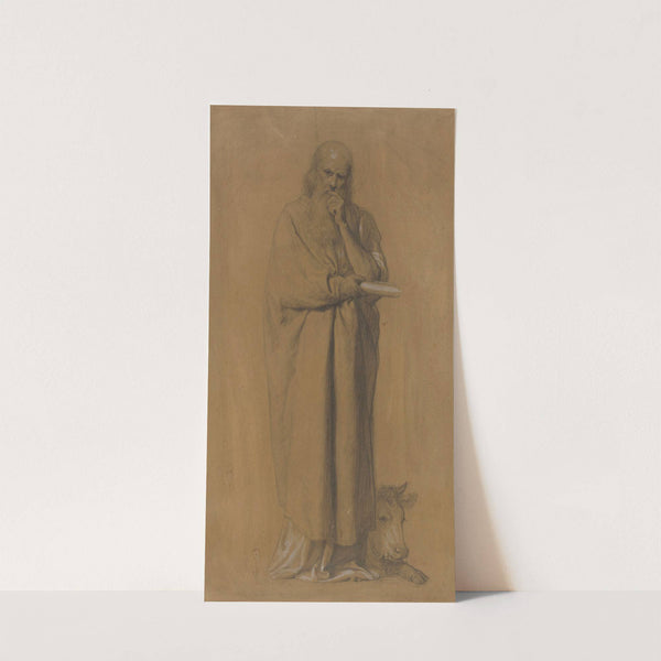 Saint Luke the Evangelist (1890) by Wojciech Gerson