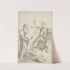 Saint Luke with a Female Allegorical Figure (1696–1770) by Giovanni Battista Tiepolo