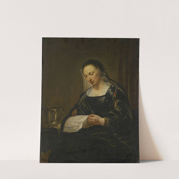 Saint Magdalene, Reading A Letter by Pieter Fransz. de Grebber