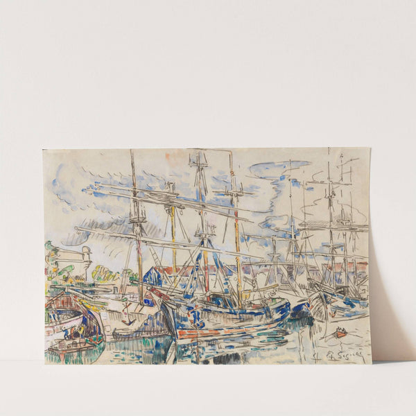 Saint-Malo, Les Terre-Neuvas by Paul Signac