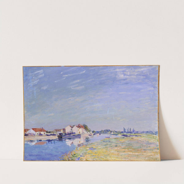Saint Mammès (1885) by Alfred Sisley