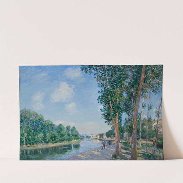 Saint-Mammès. June Sunshine (1892) by Alfred Sisley