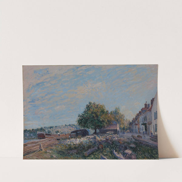 Saint Mammès-Morning (1884) by Alfred Sisley