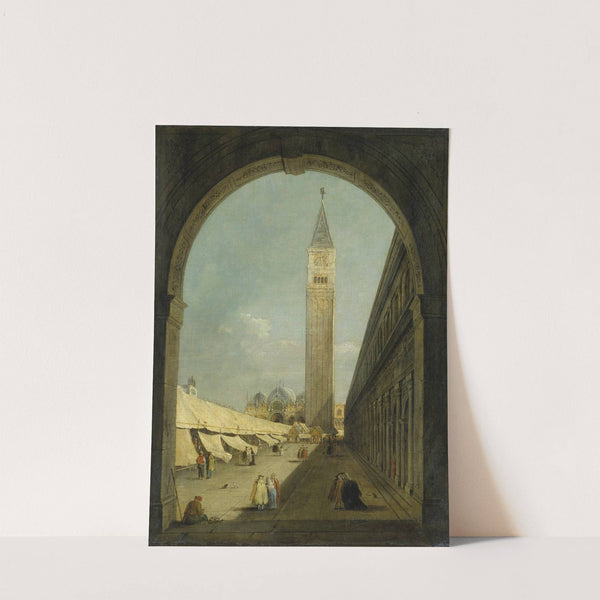 Saint Mark’s Square in Venice by Giacomo Guardi