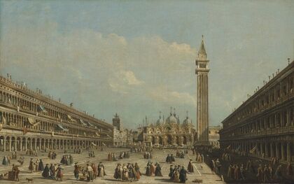 Saint Mark’s Square with the Basilica and the Campanile