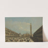 Saint Mark's Square with the Basilica and the Campanile by Francesco Tironi
