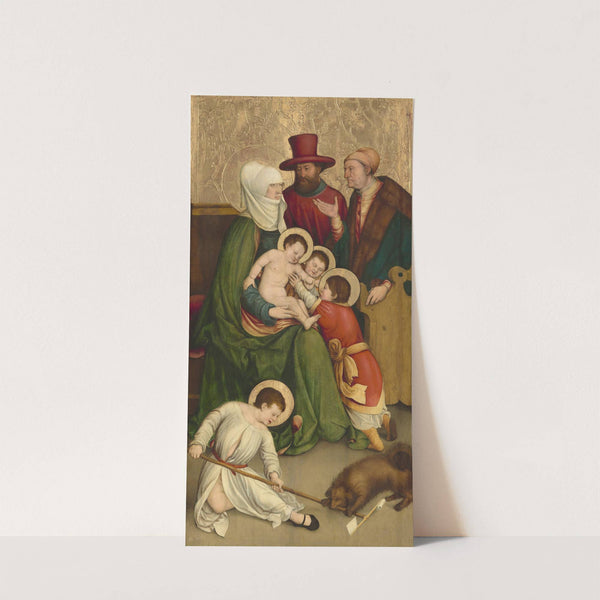 Saint Mary Cleophas and Her Family by Bernhard Strigel