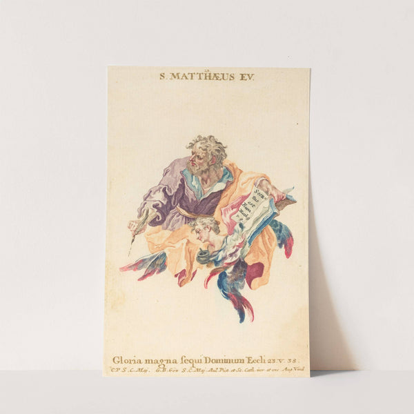 Saint Matthew the Evangelist by Gottfried Bernhard Götz