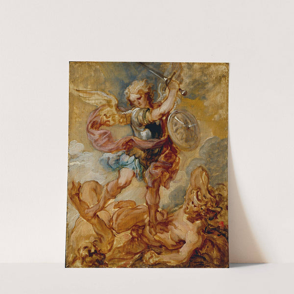 Saint Michael by Lucas Franchoys the Younger