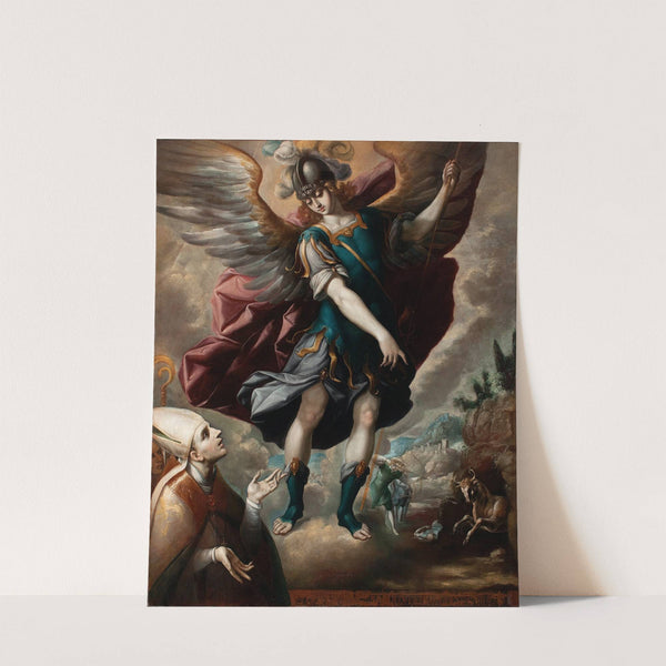 Saint Michael And The Bull by Sebastián López de Arteaga