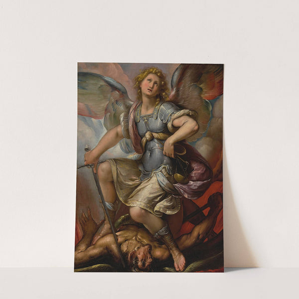 Saint Michael Archangel by Giulio Cesare Procaccini