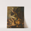 Saint Michael expelling the Rebel Angels by Francesco Solimena
