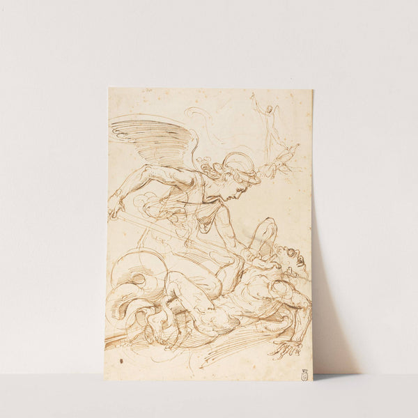 Saint Michael by Giulio Romano