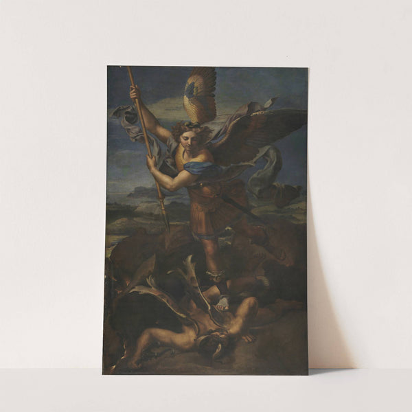 Saint Michael Vanquishing Satan (1518) by Raphael