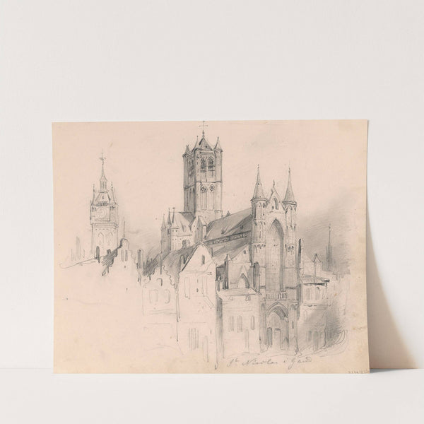 Saint Nicholas' Church in Ghent by Nicaise De Keyser