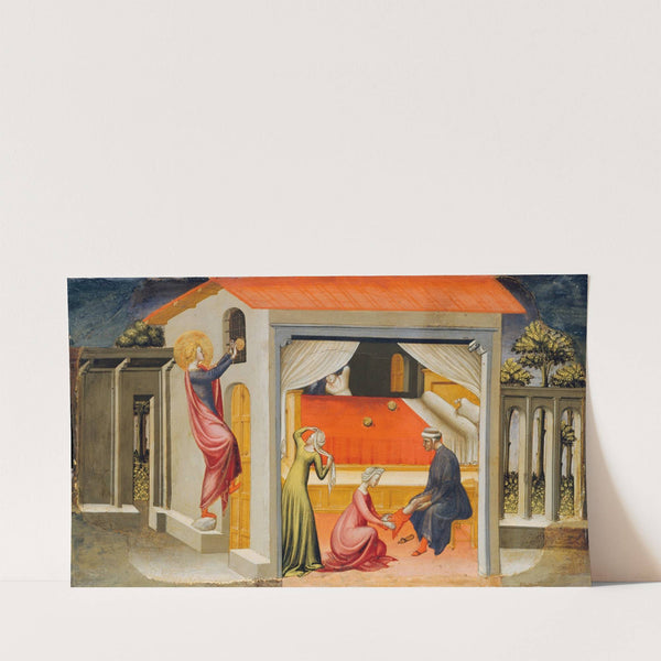 Saint Nicholas Providing Dowries (1433–35) by Bicci Di Lorenzo