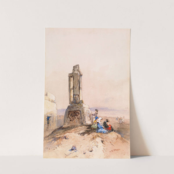 Saint Patrick's Cross, Cashel by John Skinner Prout