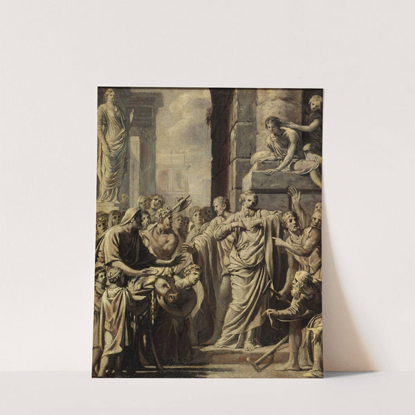 Saint Paul et saint Barnabé refusant les honneurs divins à Lystre by Michel Corneille the Elder