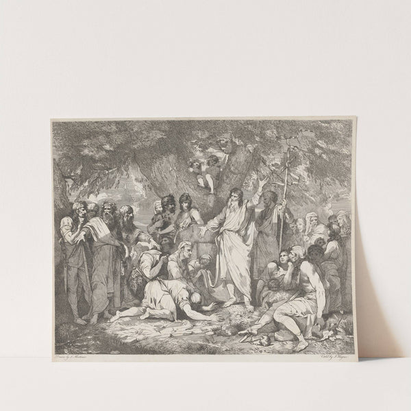 Saint Paul Preaching to the Britons by John Hamilton Mortimer