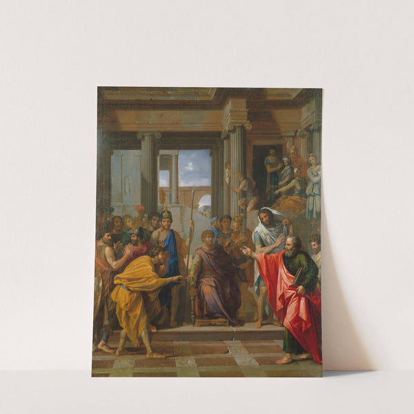 Saint Paul rend aveugle le faux prophète Barjésu (1650) by Nicolas-Pierre Loir