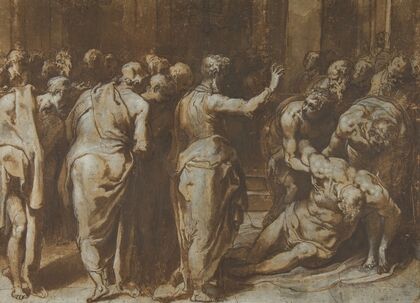 Saint Paul Restoring Eutychus to Life — size preview