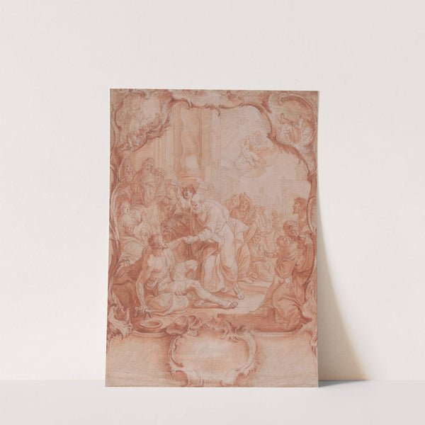 Saint Peter Healing the Lame by Johann Lorenz Haid