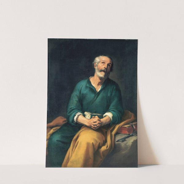 Saint Peter in Tears (1650-1655) by Bartolomé Estebán Murillo