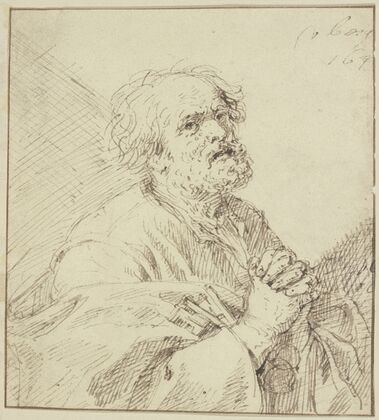 Saint Peter praying