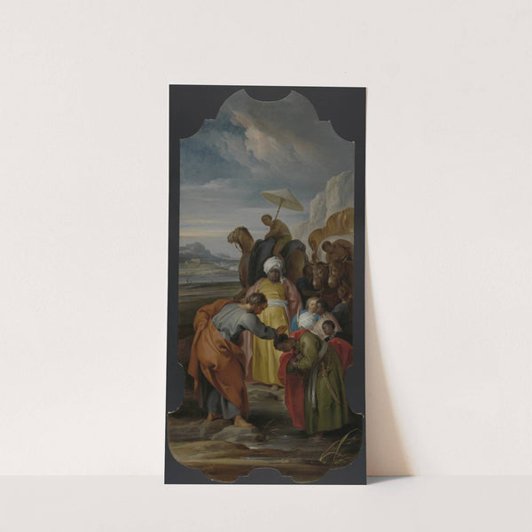 Saint Philip Baptizes the Eunuch by Jacob de Wit