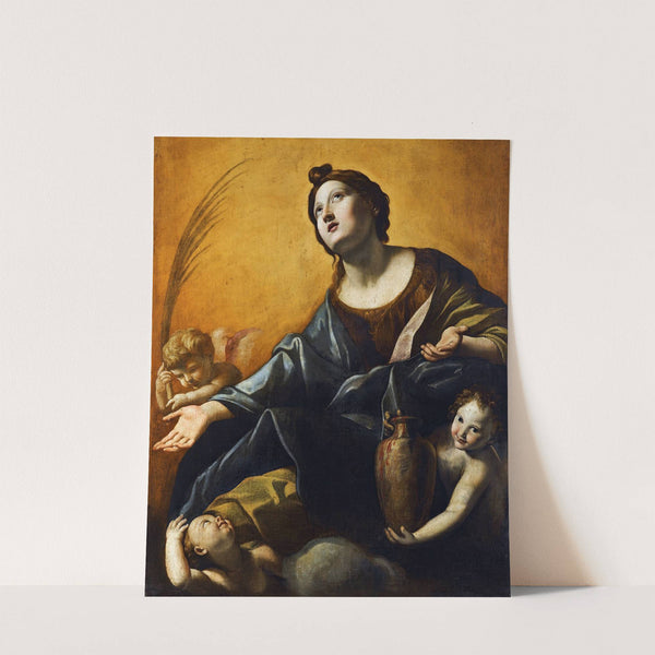 Saint Praxedis by Giovanni Lanfranco