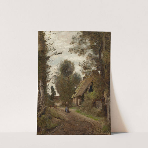 Saint-Quentin-des-Prés (Oise), près de Gournay-en-Bray by Jean-Baptiste-Camille Corot