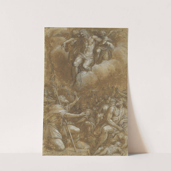 Saint Roch Interceding on Behalf of Plague Victims by Lattanzio Gambara