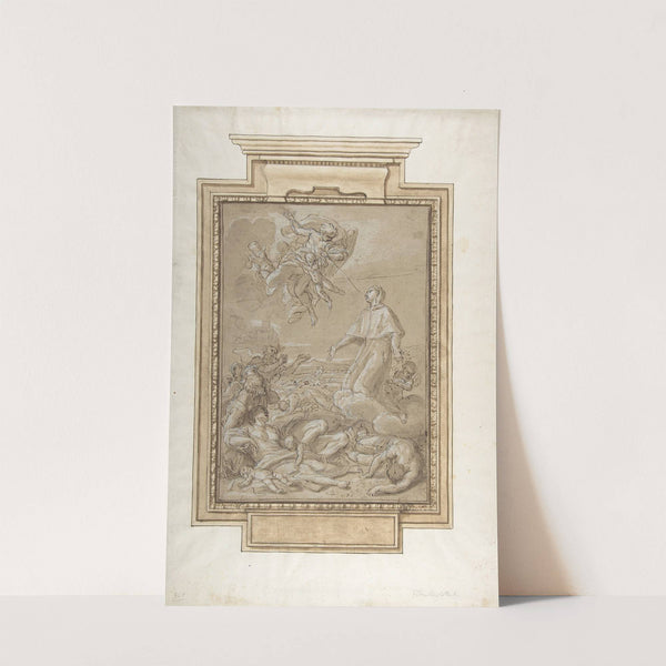 Saint Rosalia Interceding for Victims of the Plague in Palestrina (1625–1713) by Carlo Maratti