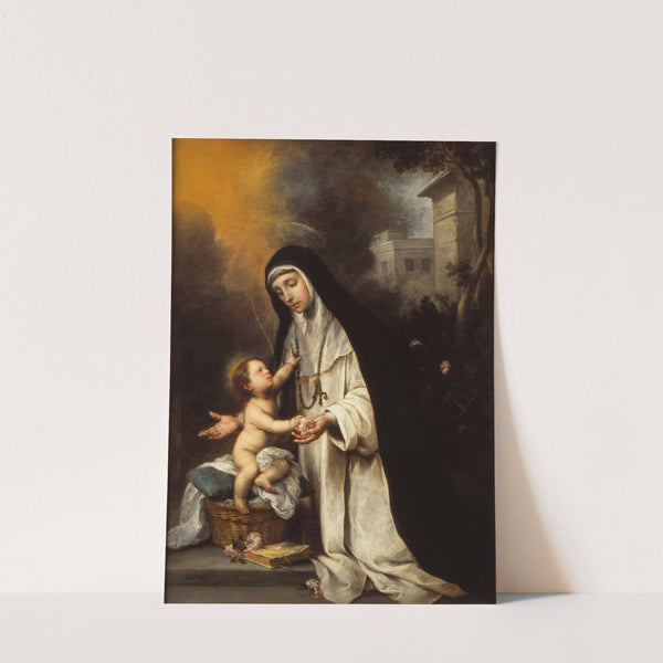 Saint Rose Of Lima (Ca. 1670) by Bartolomé Estebán Murillo