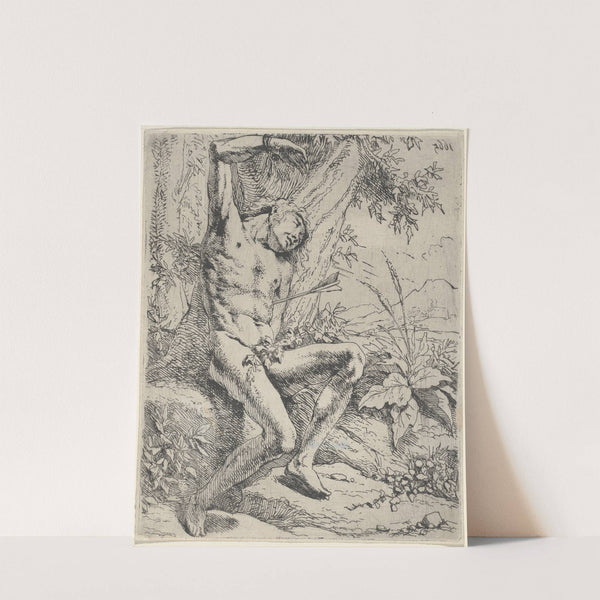 Saint Sebastian by Leendert van der Cooghen