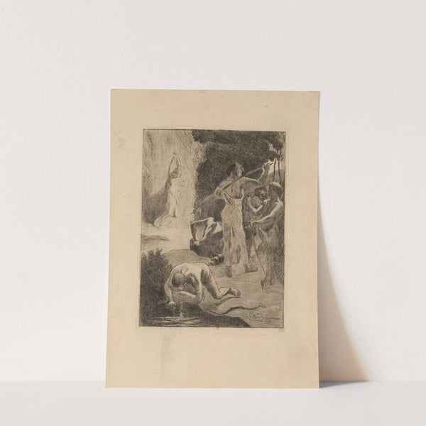 Saint-Sébastien (1862) by Pierre Puvis de Chavannes